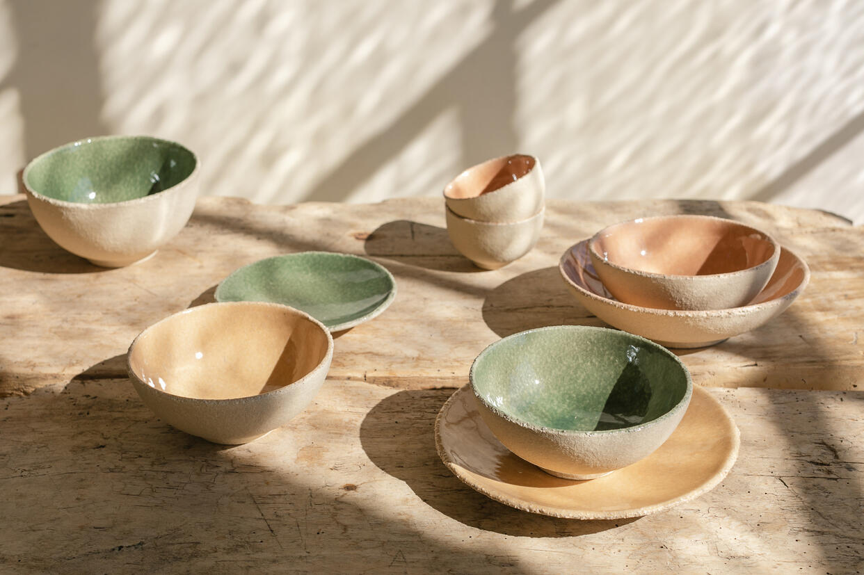 Bowl L Garrigue miel buy ceramics online