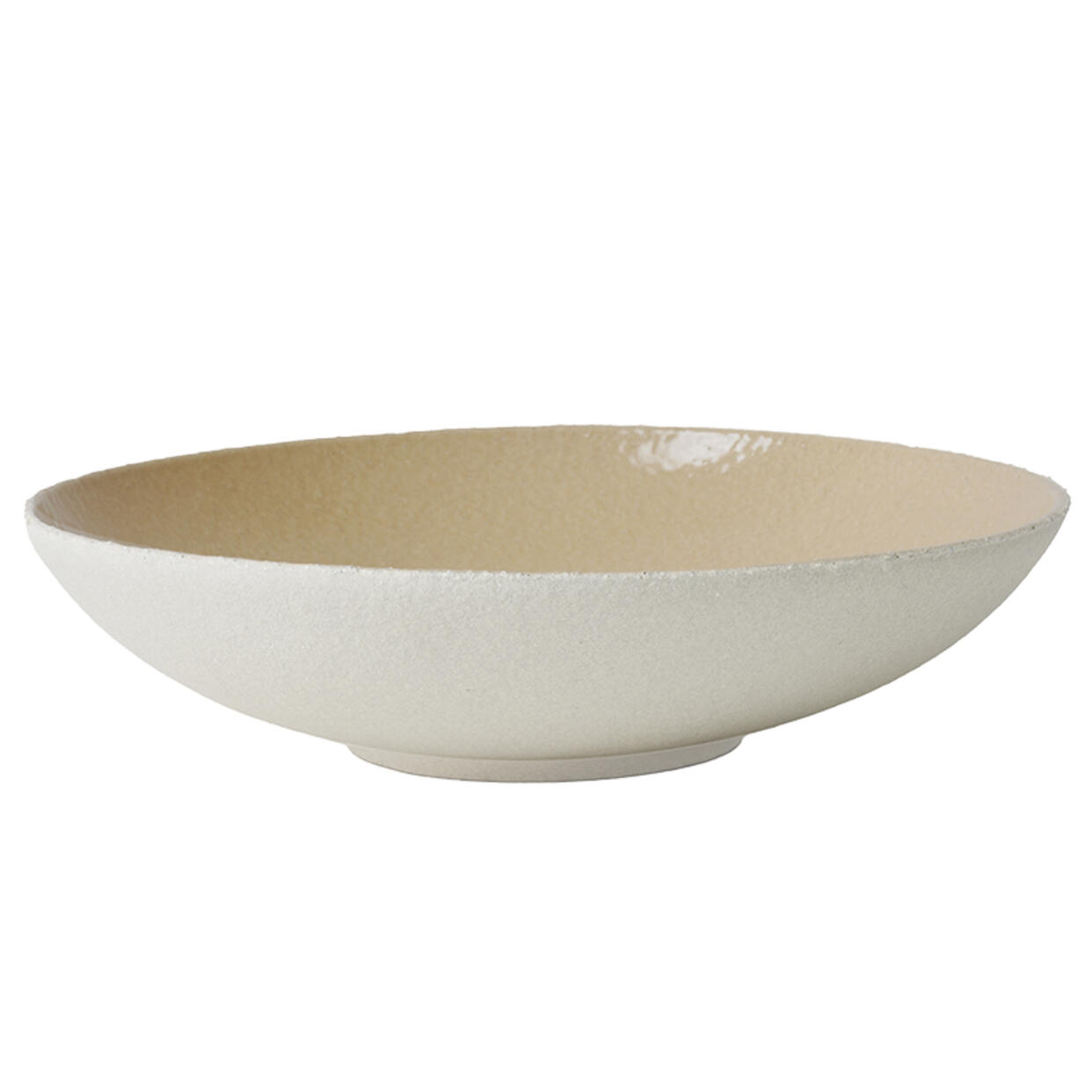 Serving bowl Garrigue miel home ceramics