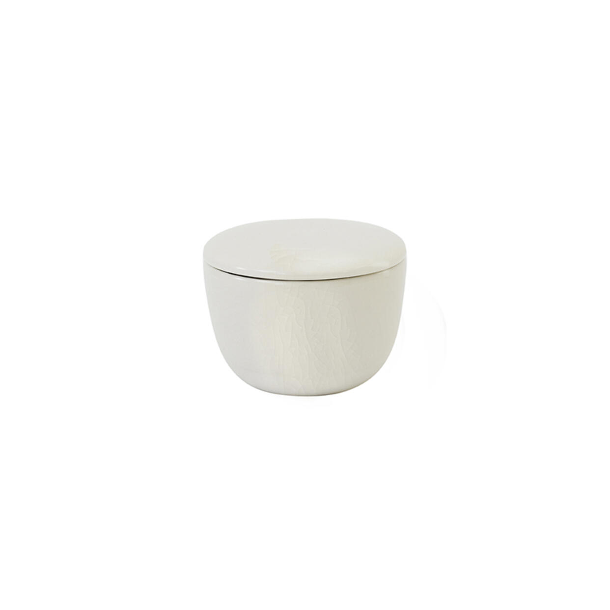 Sugar bowl Maguelone quartz ceramic tableware