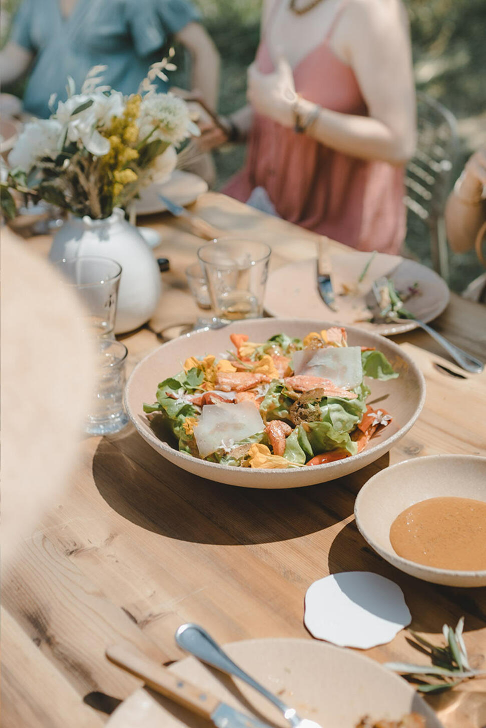 Large salad bowl