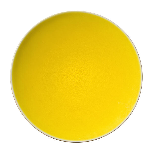 assiette xl tourron citron fabricant céramique